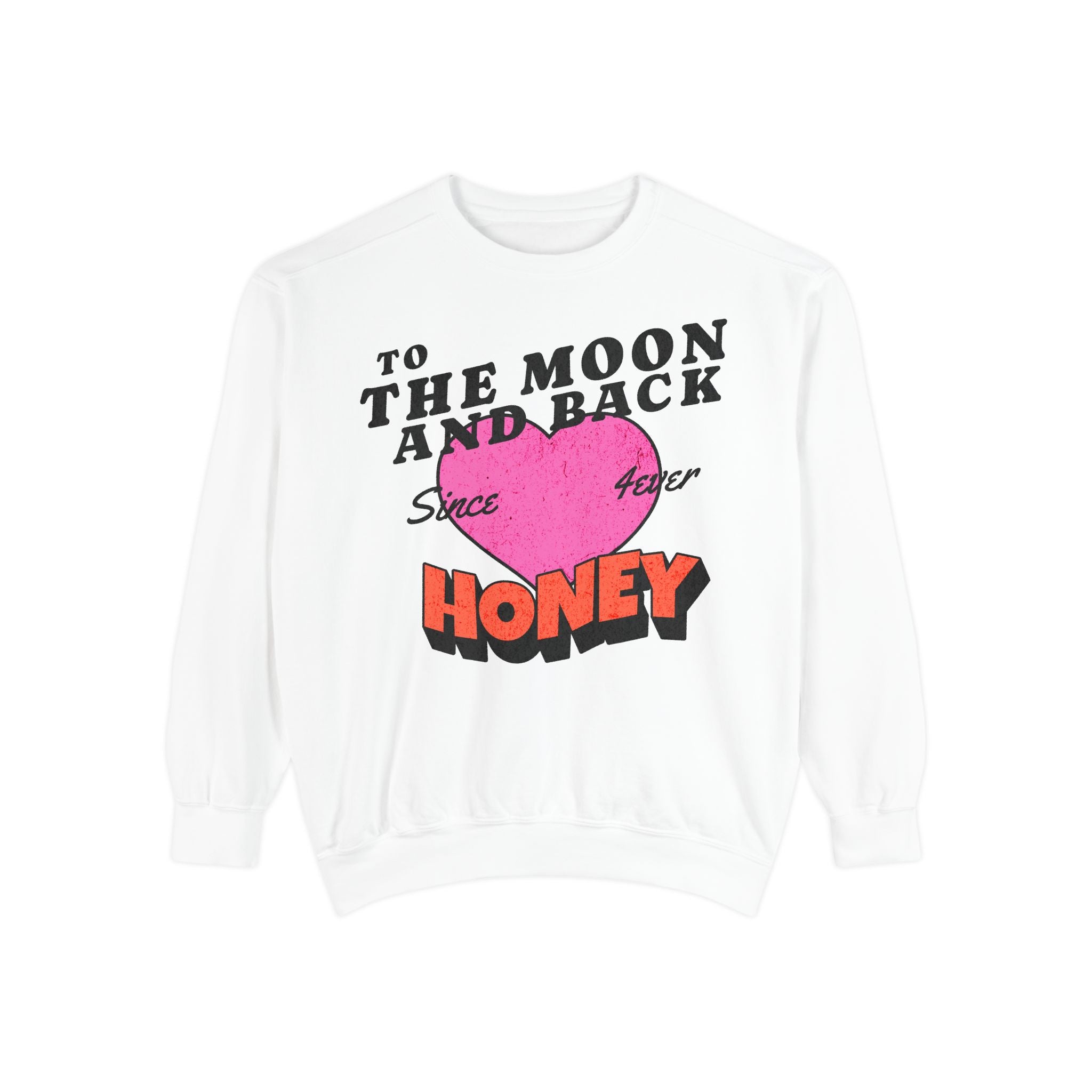 To the moon and Back - Washed Crewneck