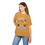 Lucky in Love - Heavy weight Tee