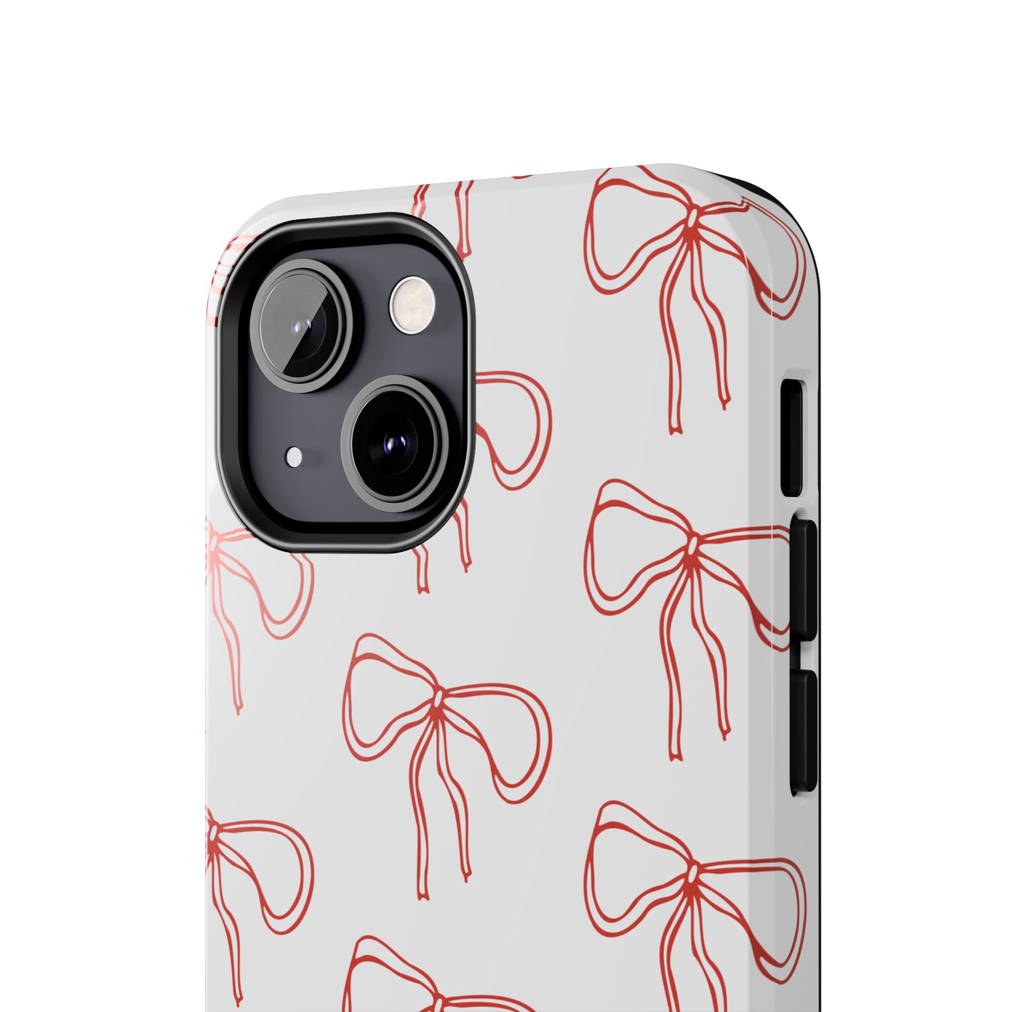 Dainty Red Bow - Phone Cases