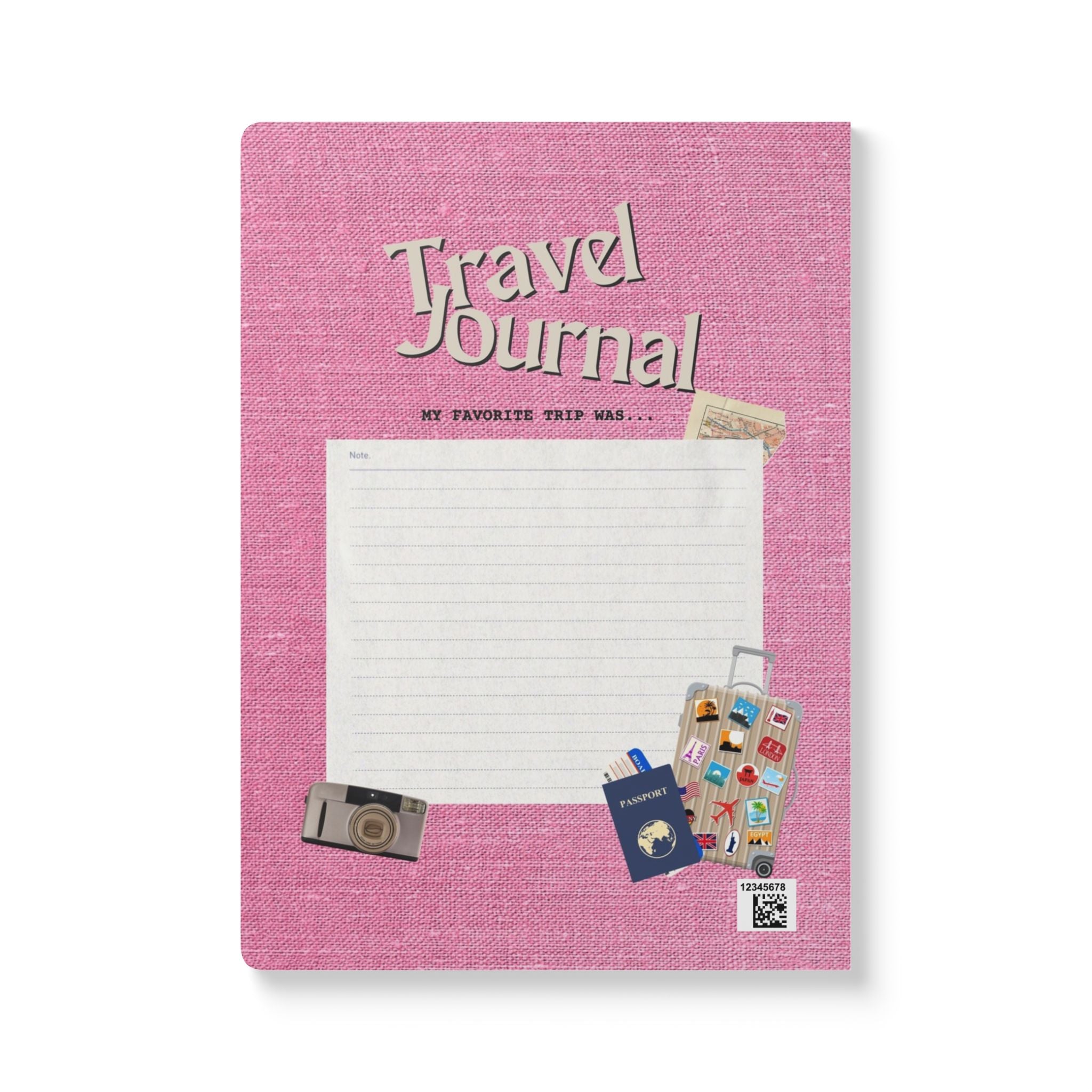 Personalized Journal - [Your name here]'s Travel Journal