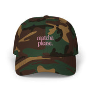 Matcha please - Embroidered Hat