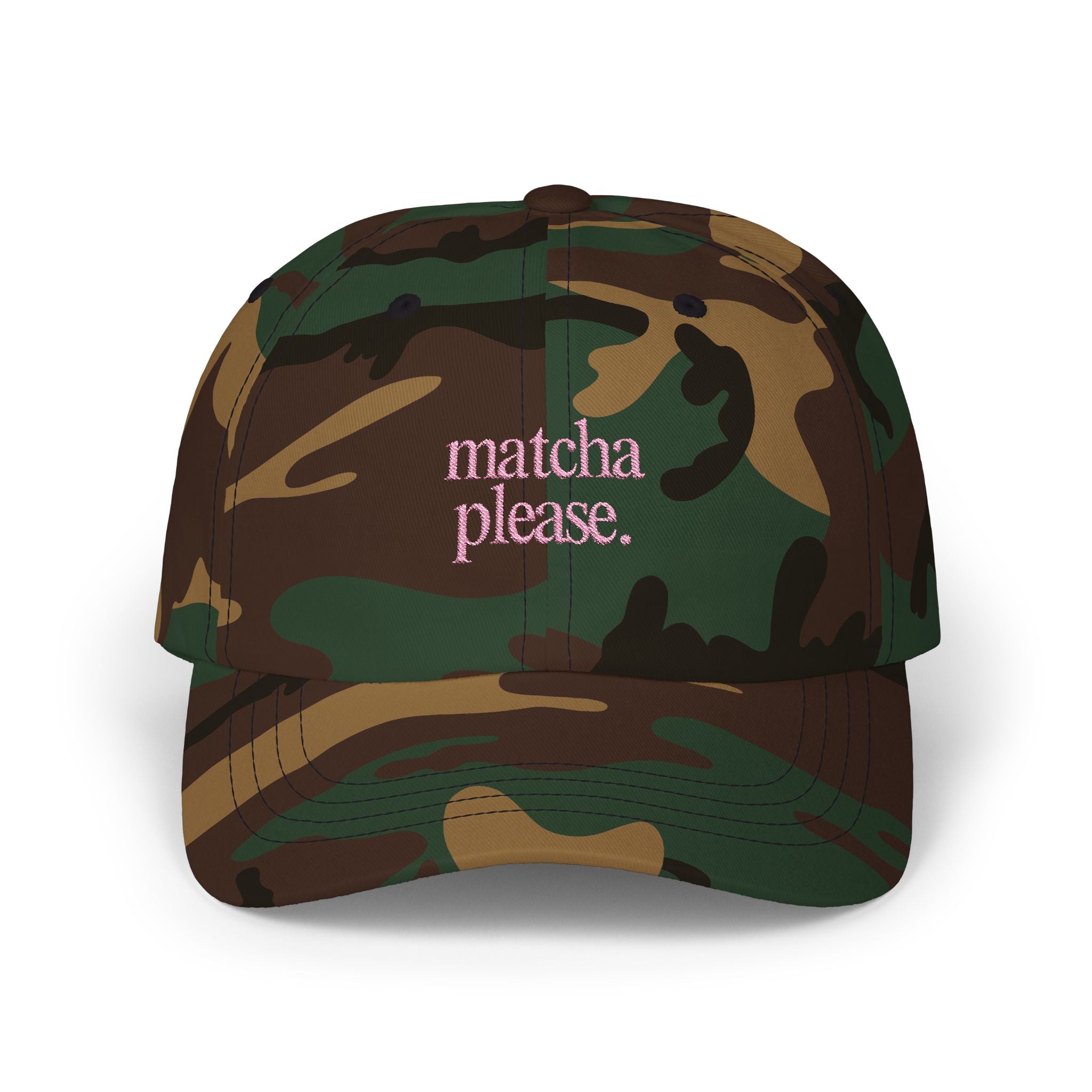 Matcha please - Embroidered Hat