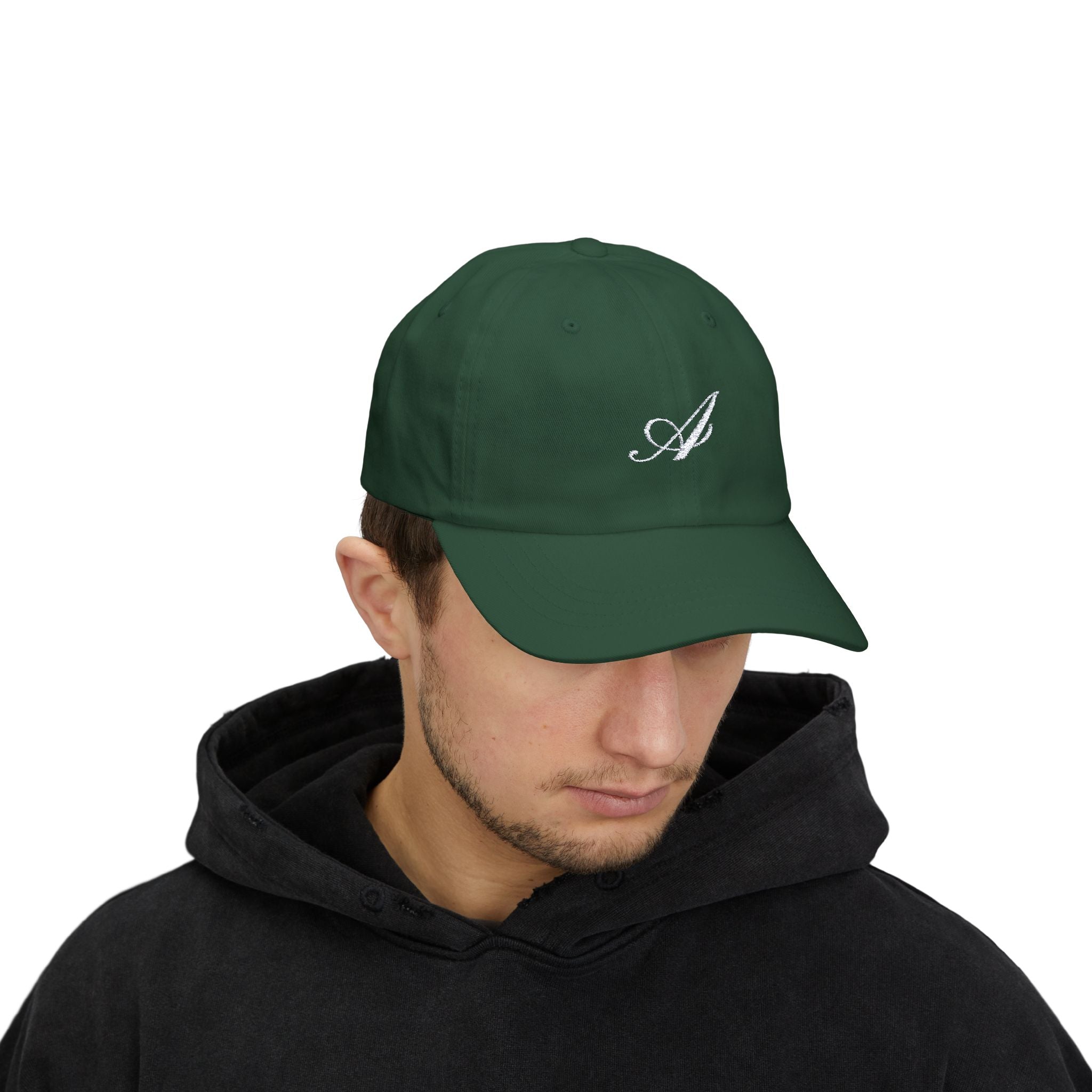 Letter A - Embroidered Hat