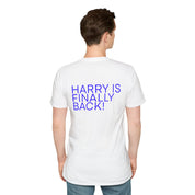 Disco Occasionally Tee — "Harry Is Finally Back!"