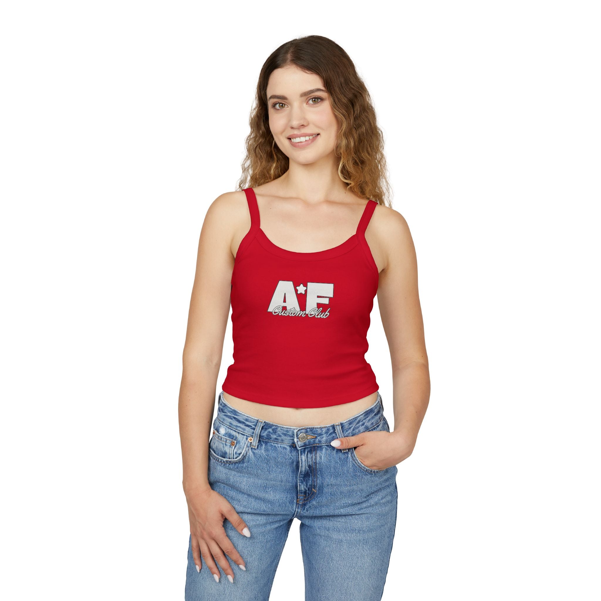 CUSTOM DESIGN - Spaghetti Strap Tank Top