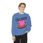 To the moon and Back - Washed Crewneck