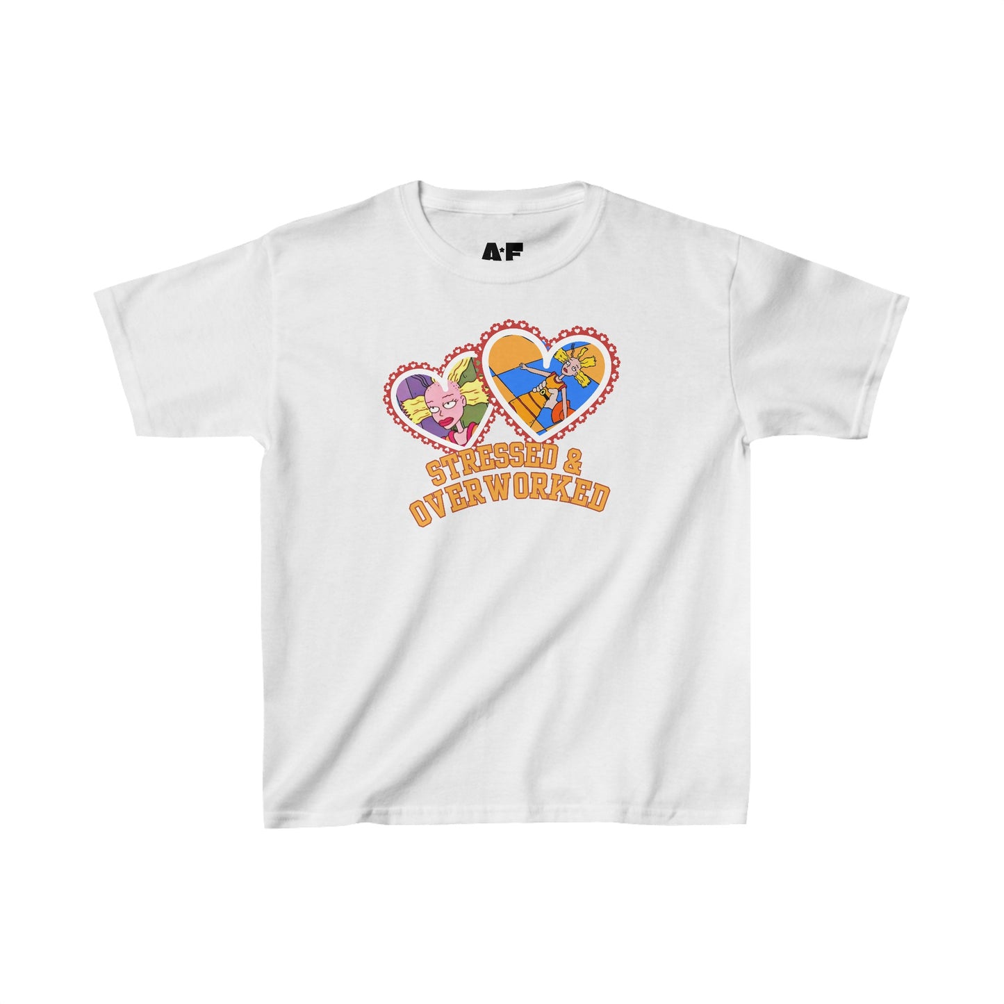 Stressed & Overworked - Baby Tee