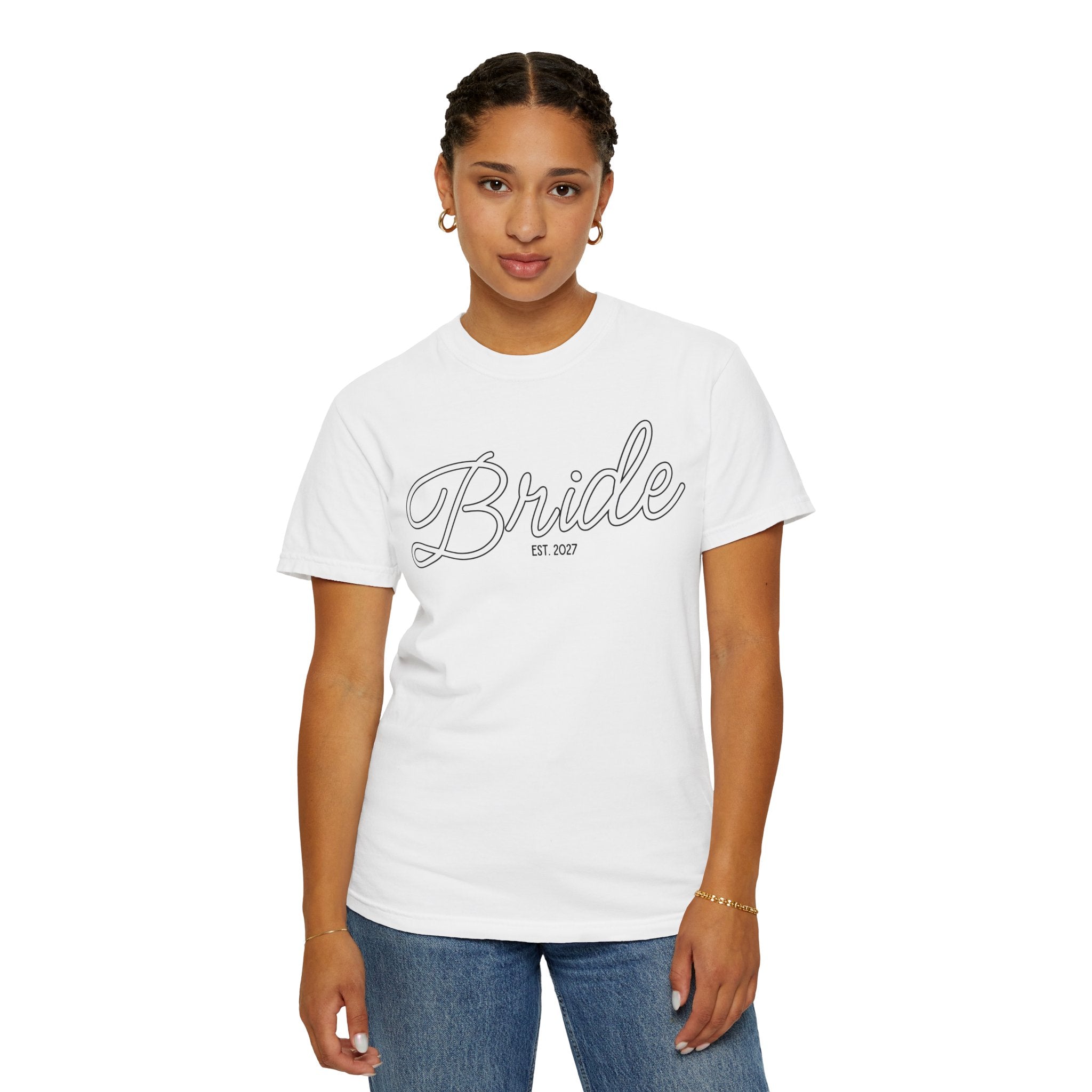 Bride EST. 2027 Shirt for Women