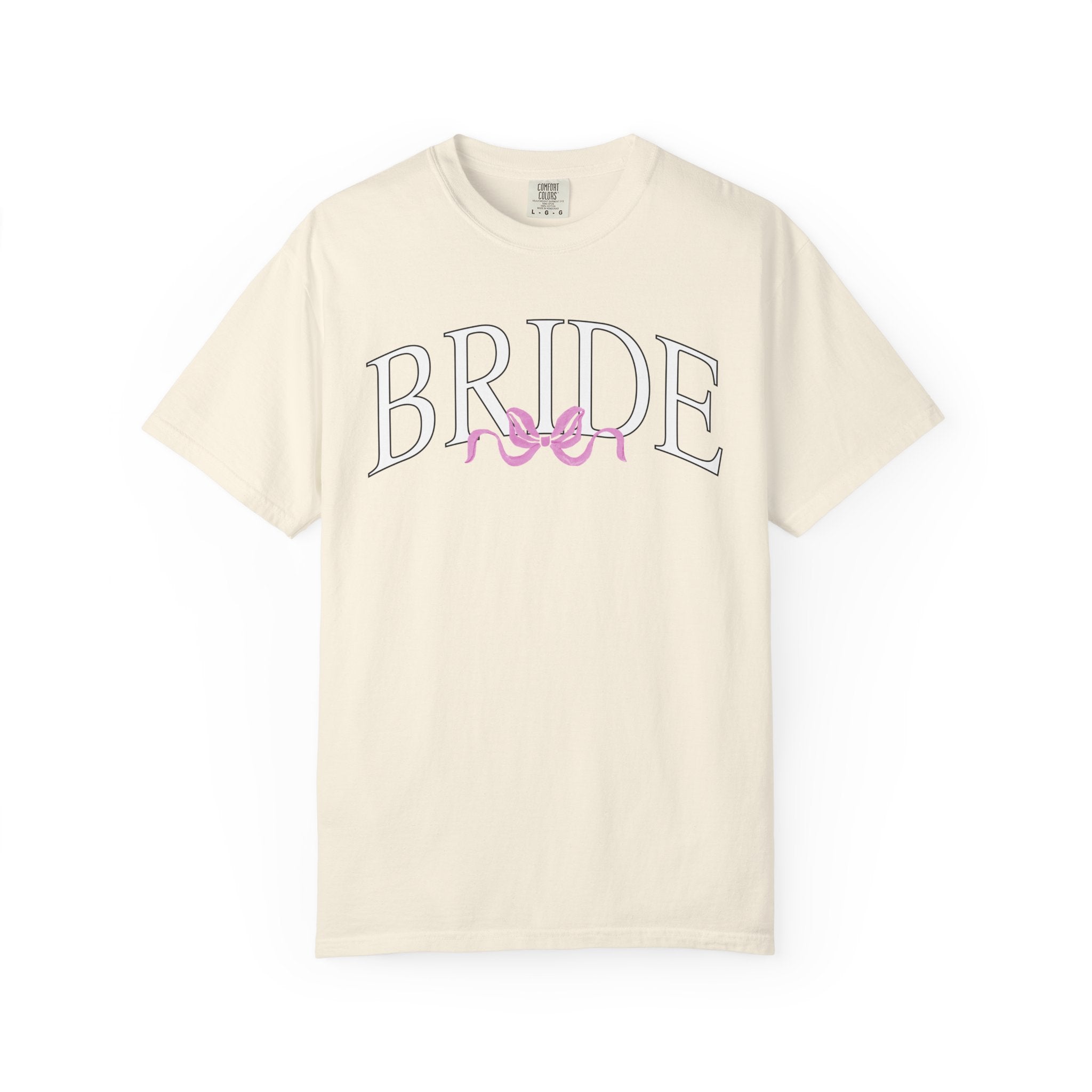 Bride Pink Bow Tee