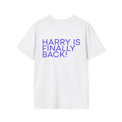 Disco Occasionally Tee — "Harry Is Finally Back!"
