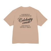 I love my Celebrity Crush - Heavy weight Tee