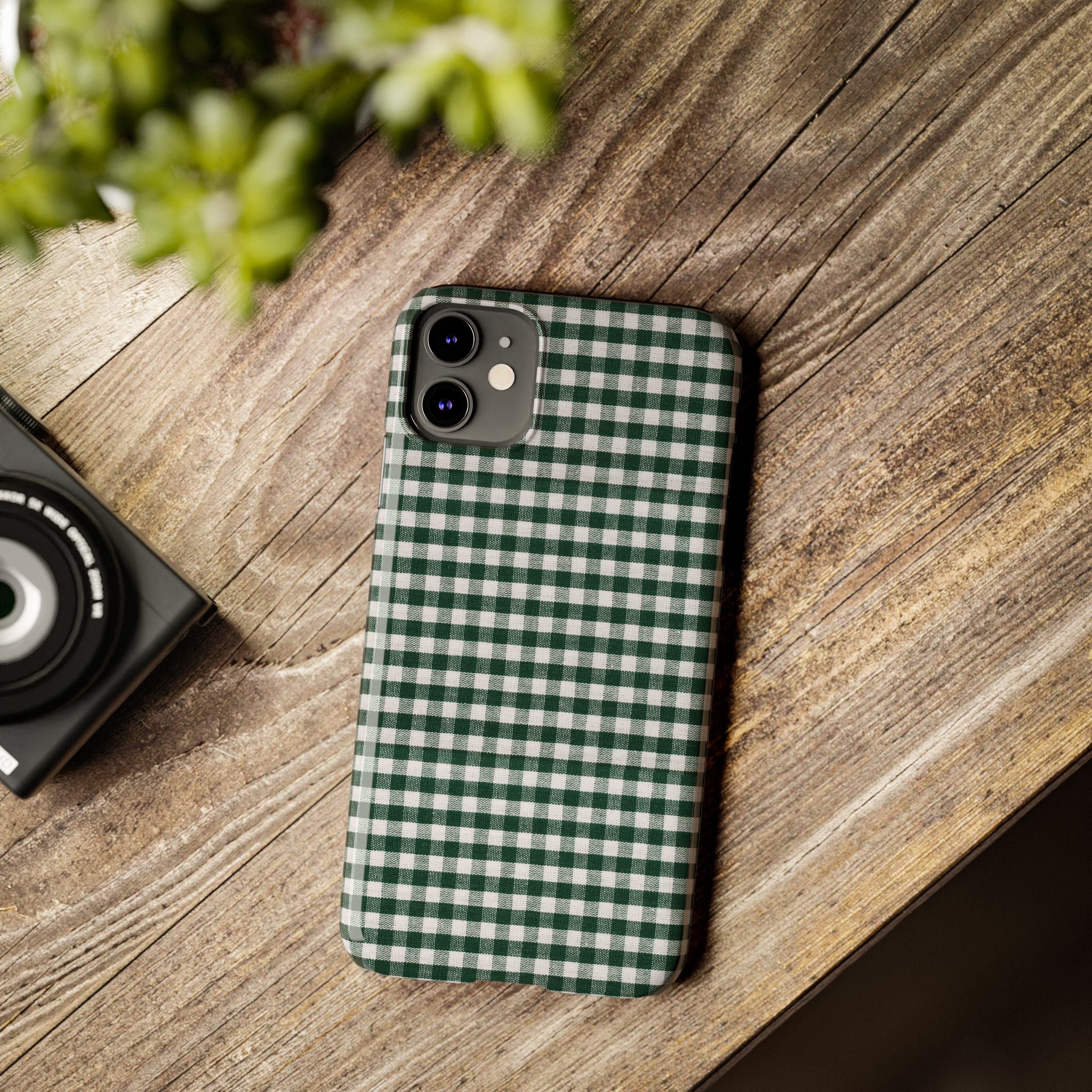 Plaid Season - Slim Phone Cases