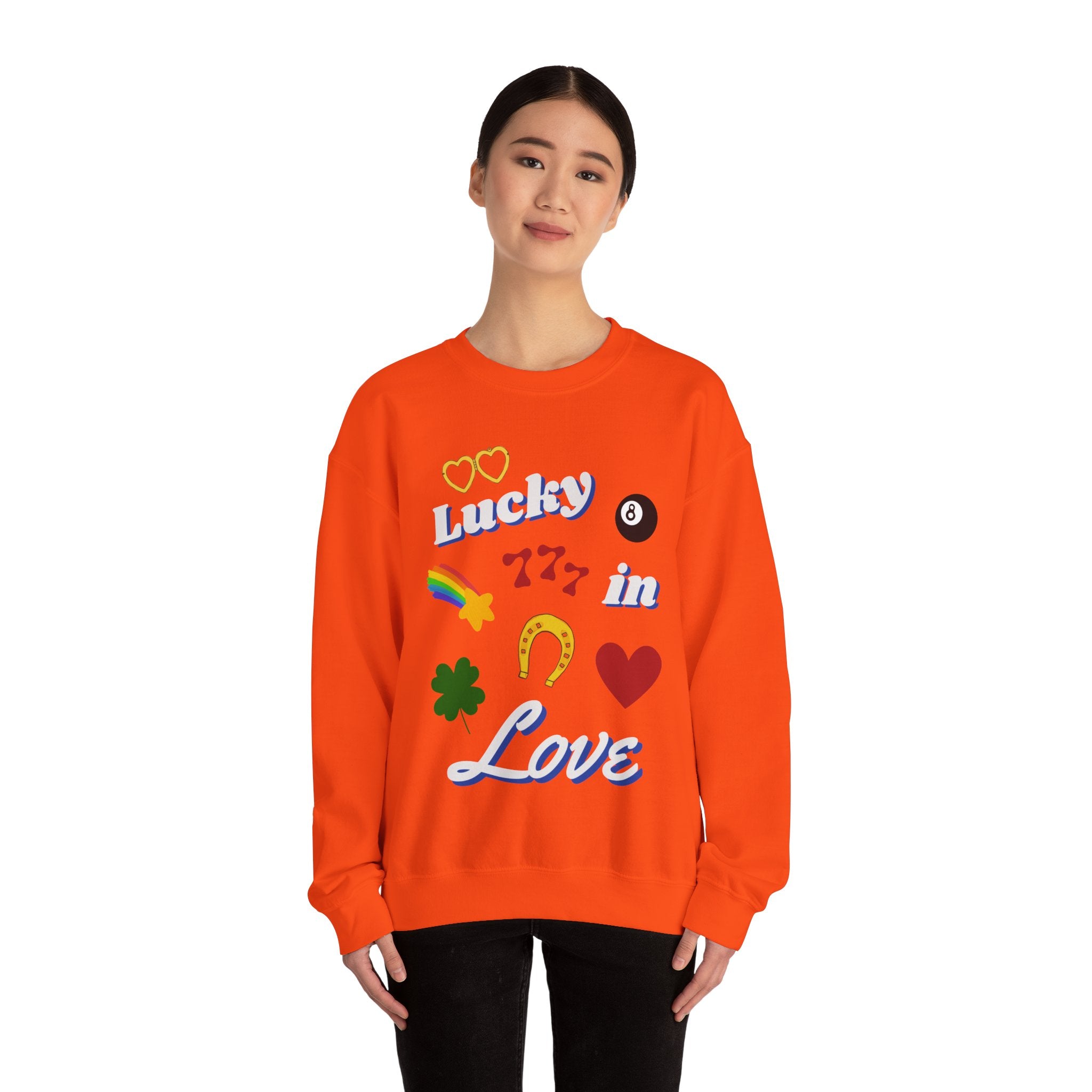 Lucky in Love - Crewneck