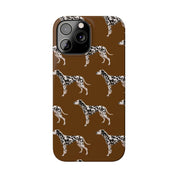 Dalmation - Slim Phone Cases