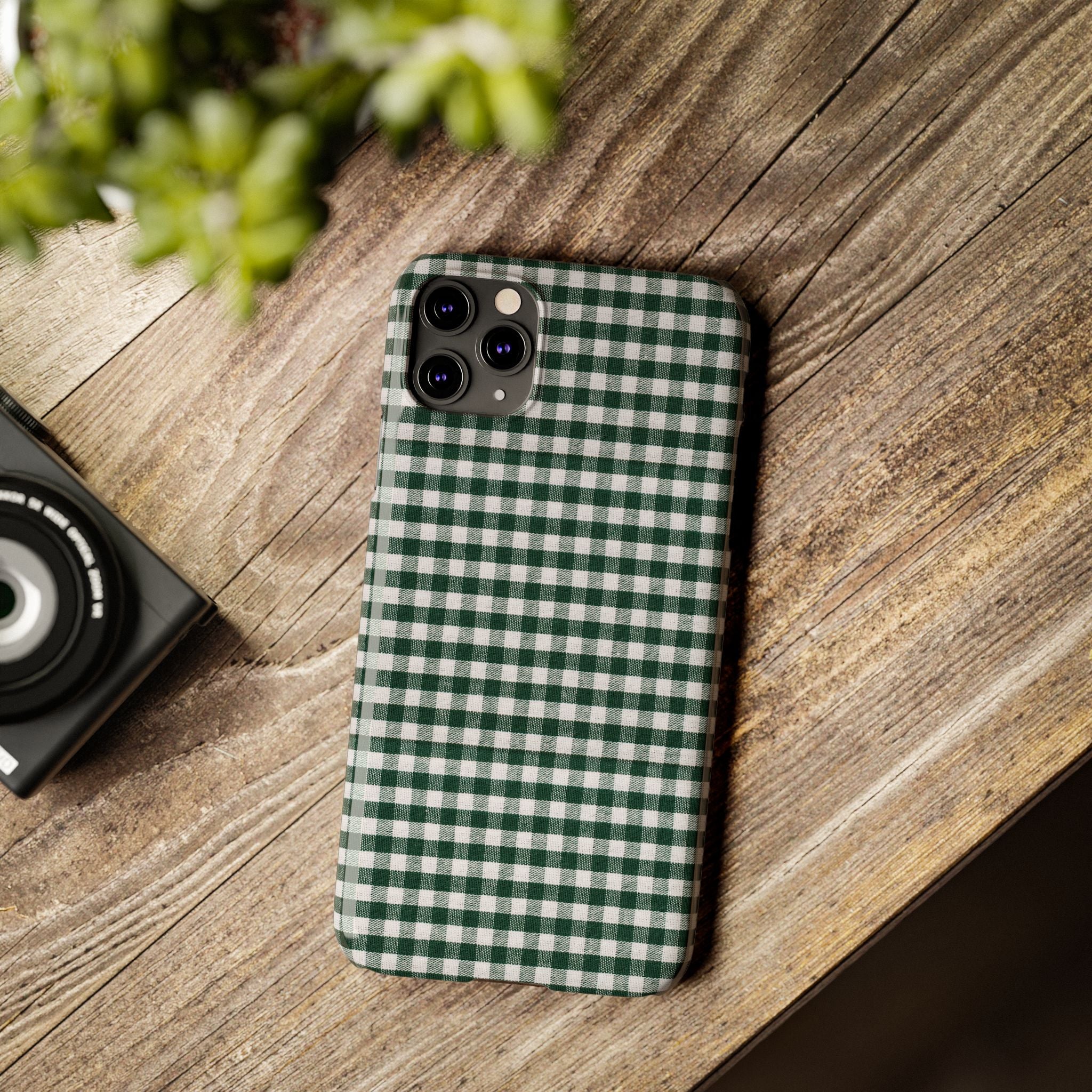 Plaid Season - Slim Phone Cases