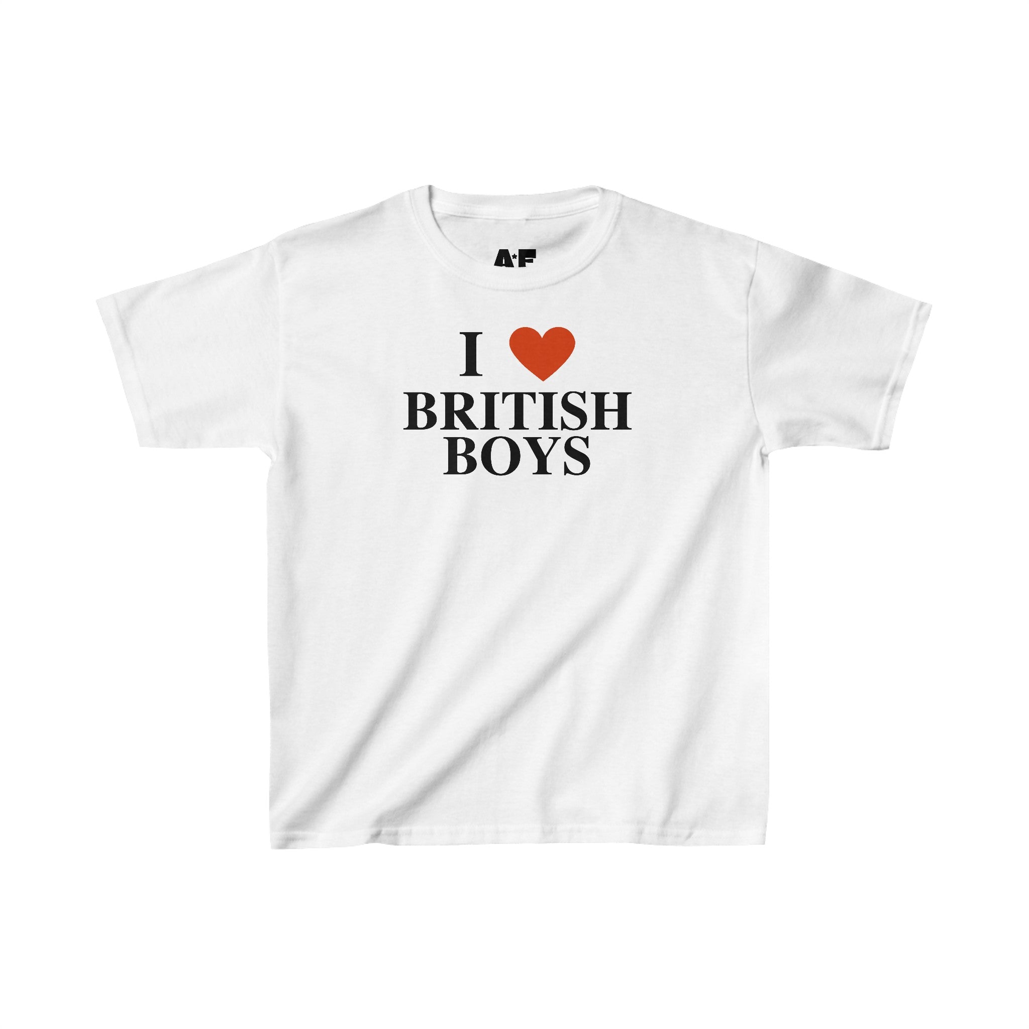 I heart the British - Baby Tee