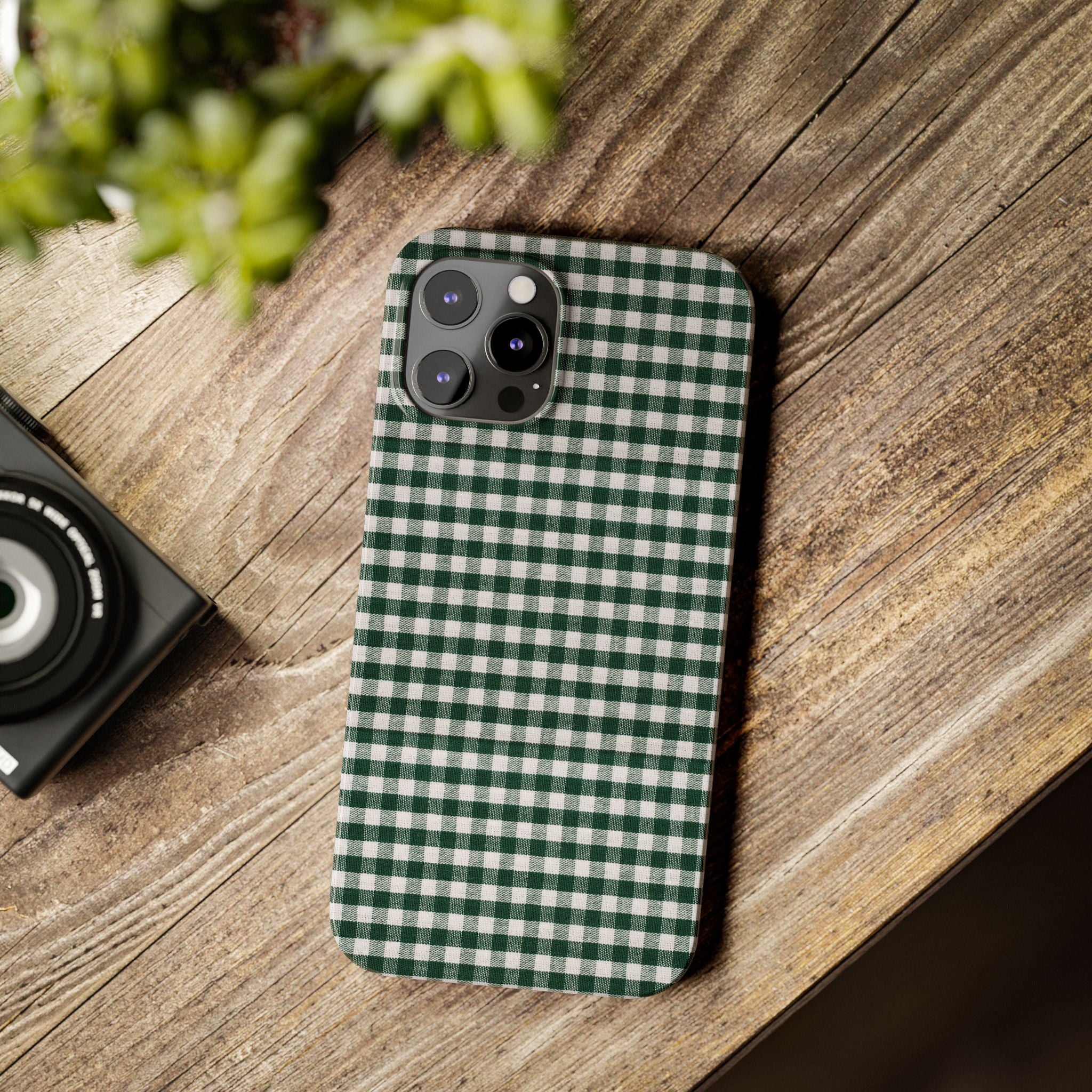 Plaid Season - Slim Phone Cases