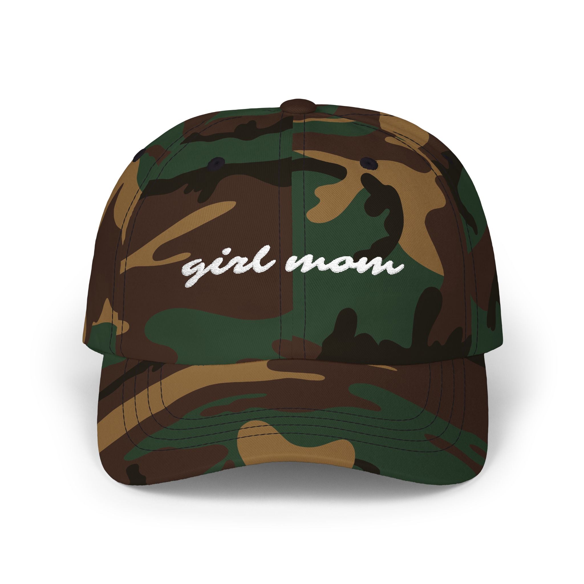 Girl Mom - Embroidered Dad Hat