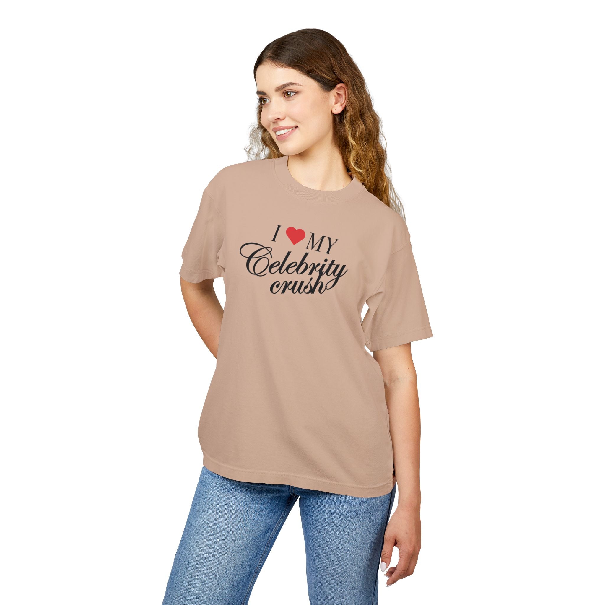 I love my Celebrity Crush - Heavy weight Tee