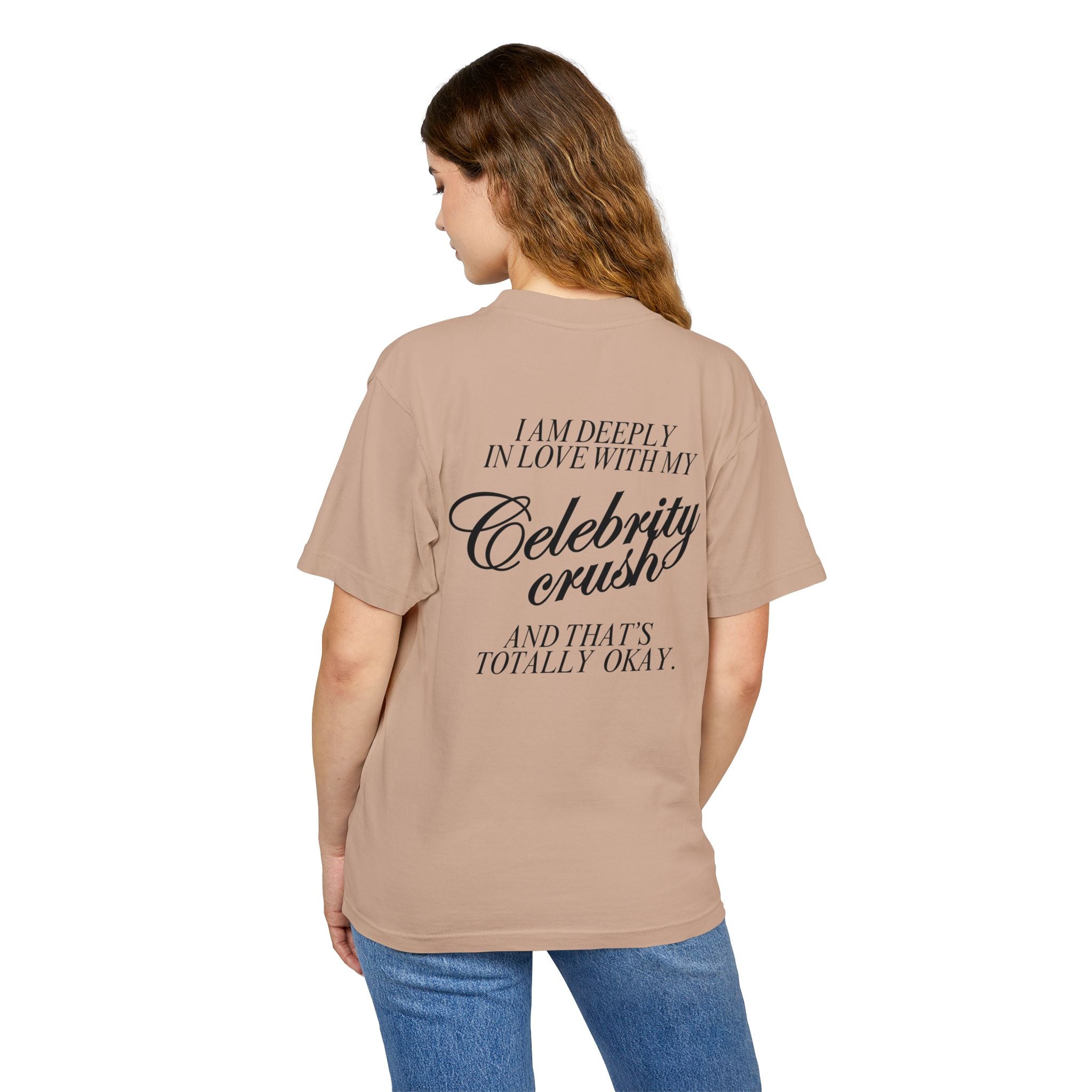 I love my Celebrity Crush - Heavy weight Tee