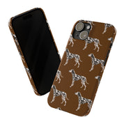 Dalmation - Slim Phone Cases