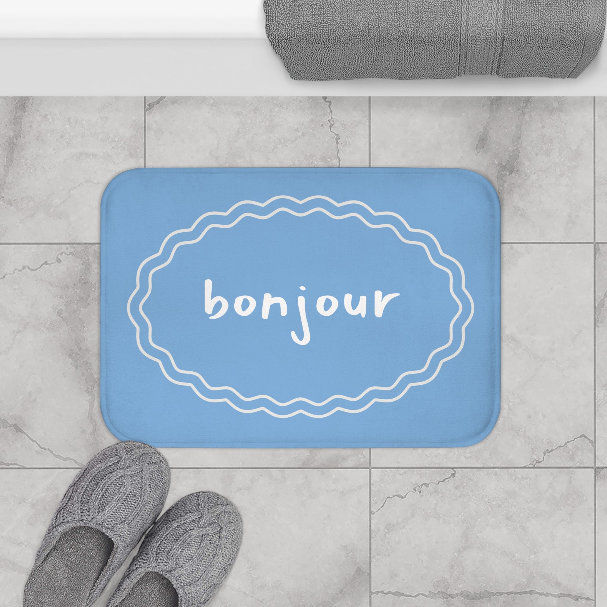 Bonjour - Bath Mat