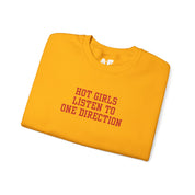 Hot girls listen to 1D - Crewneck