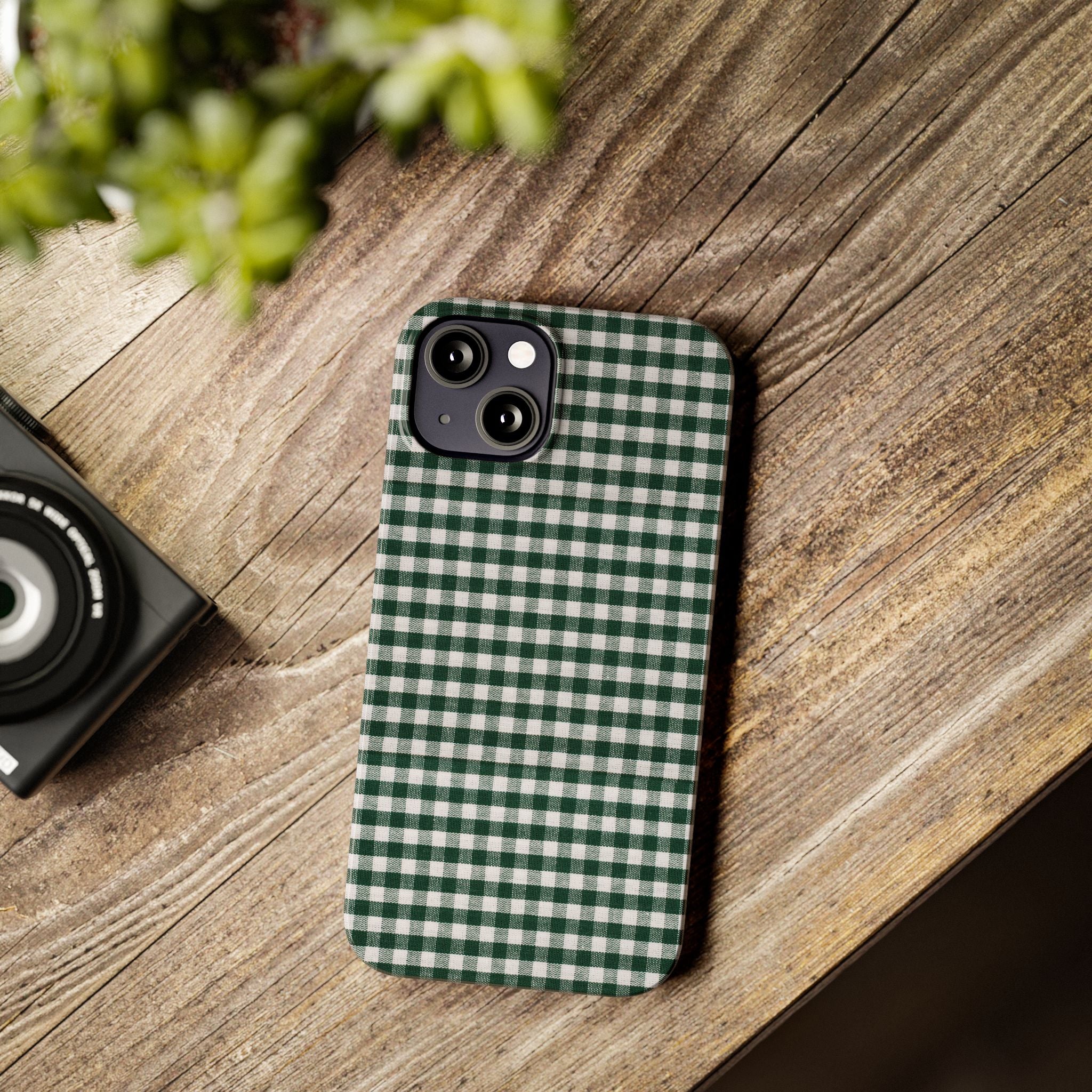 Plaid Season - Slim Phone Cases