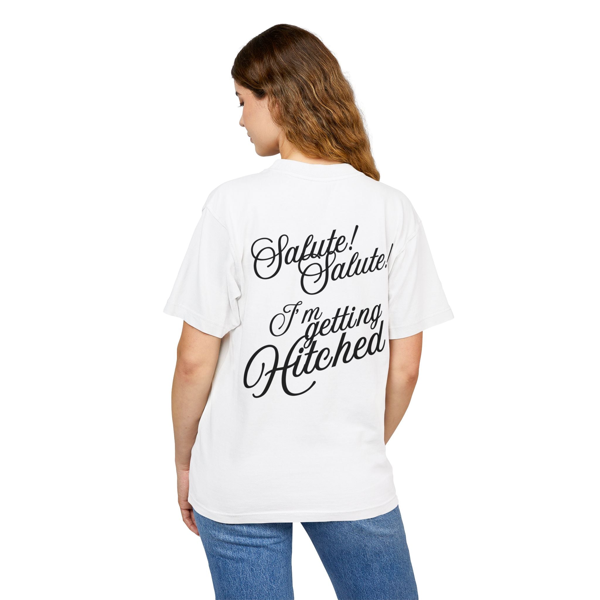 I'm getting hitched - Heavy weight Tee