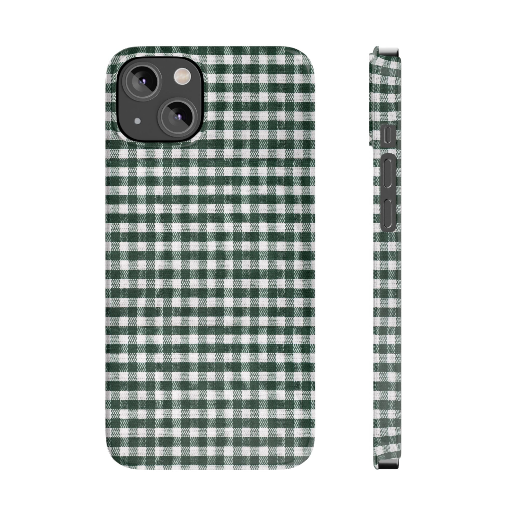 Plaid Season - Slim Phone Cases