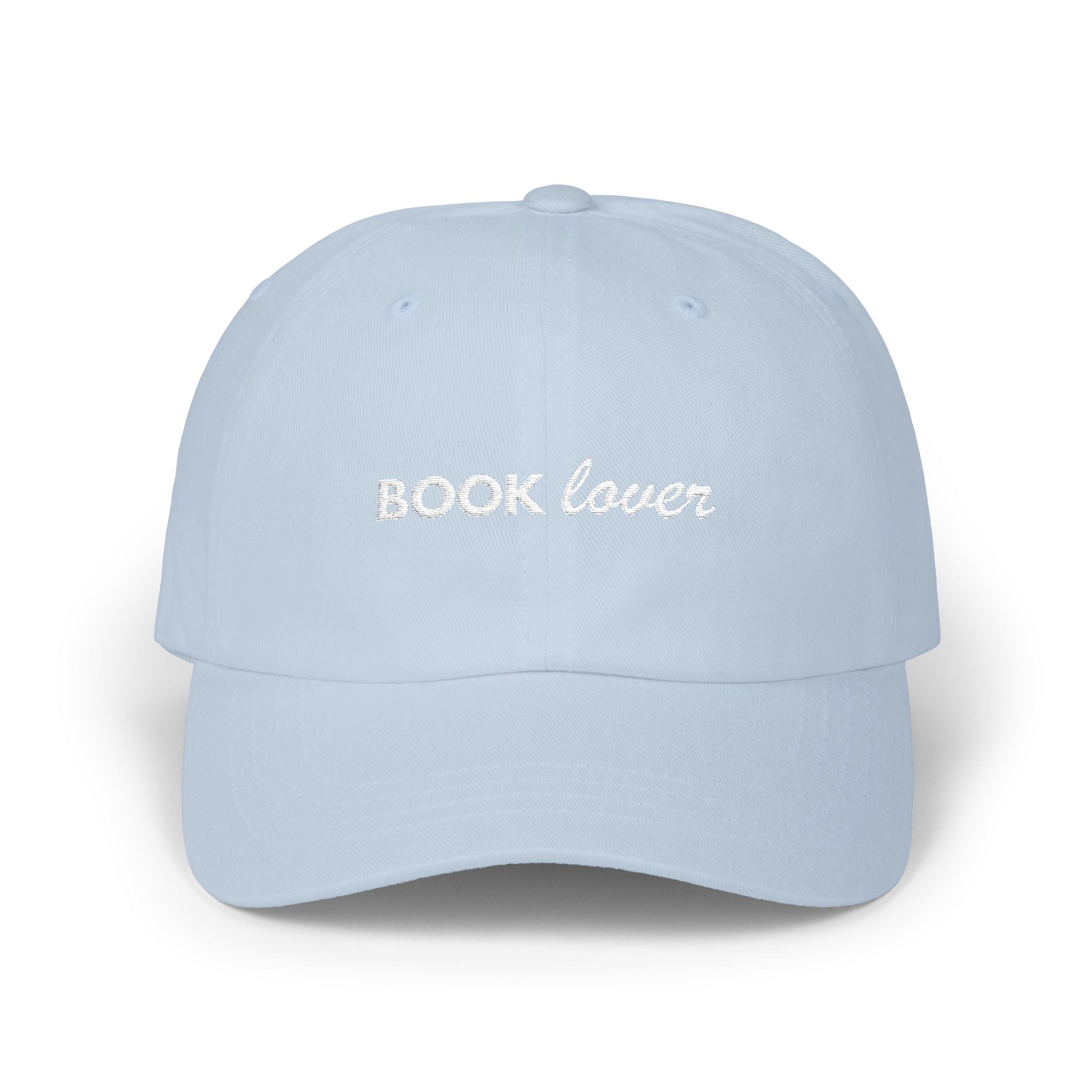 Book Lover - Embroidered Dad Hat, Aesthetic Dad Hat
