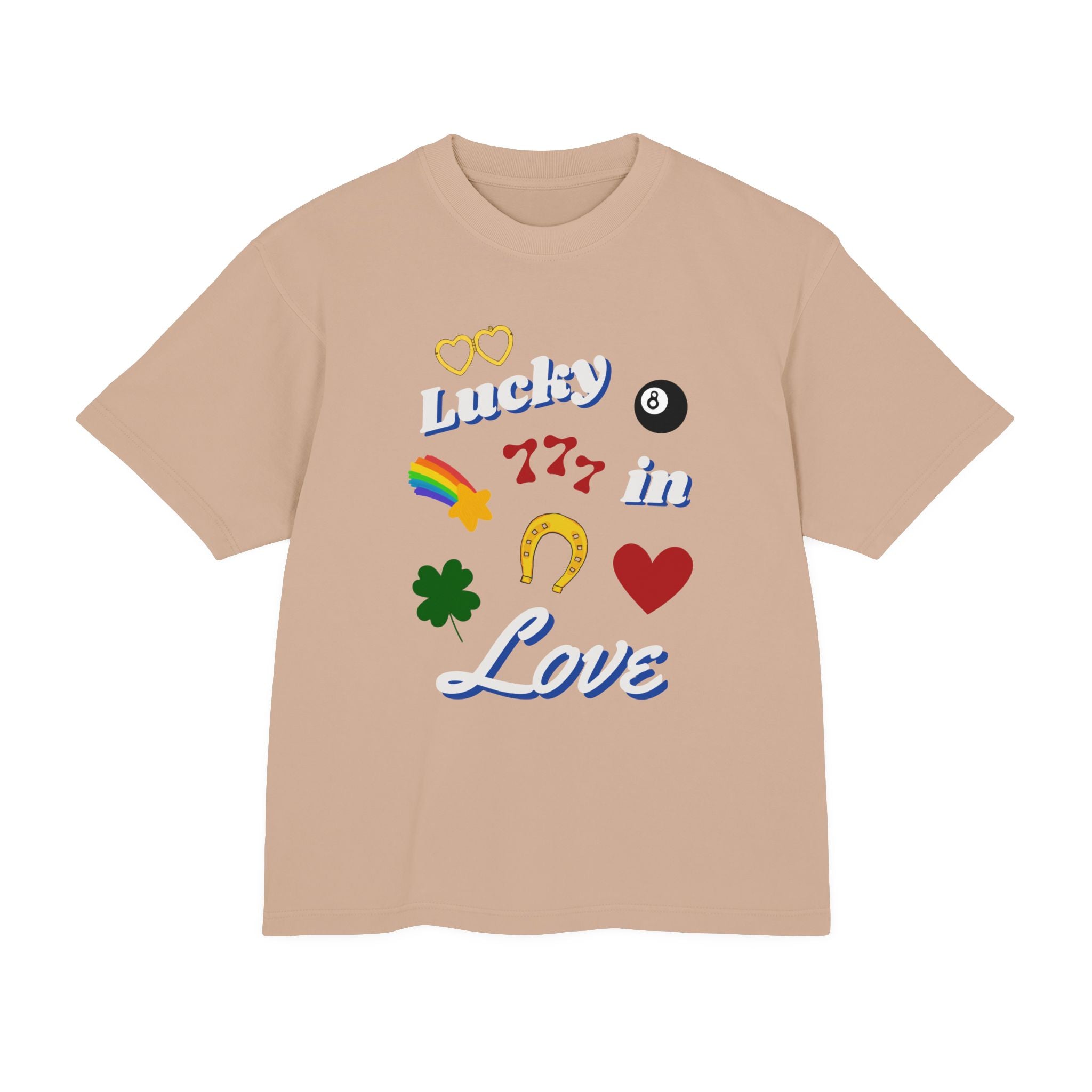 Lucky in Love - Heavy weight Tee