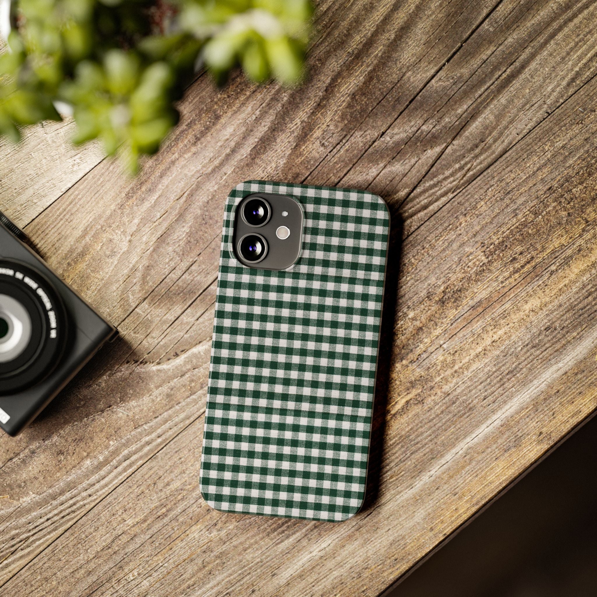 Plaid Season - Slim Phone Cases