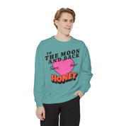 To the moon and Back - Washed Crewneck