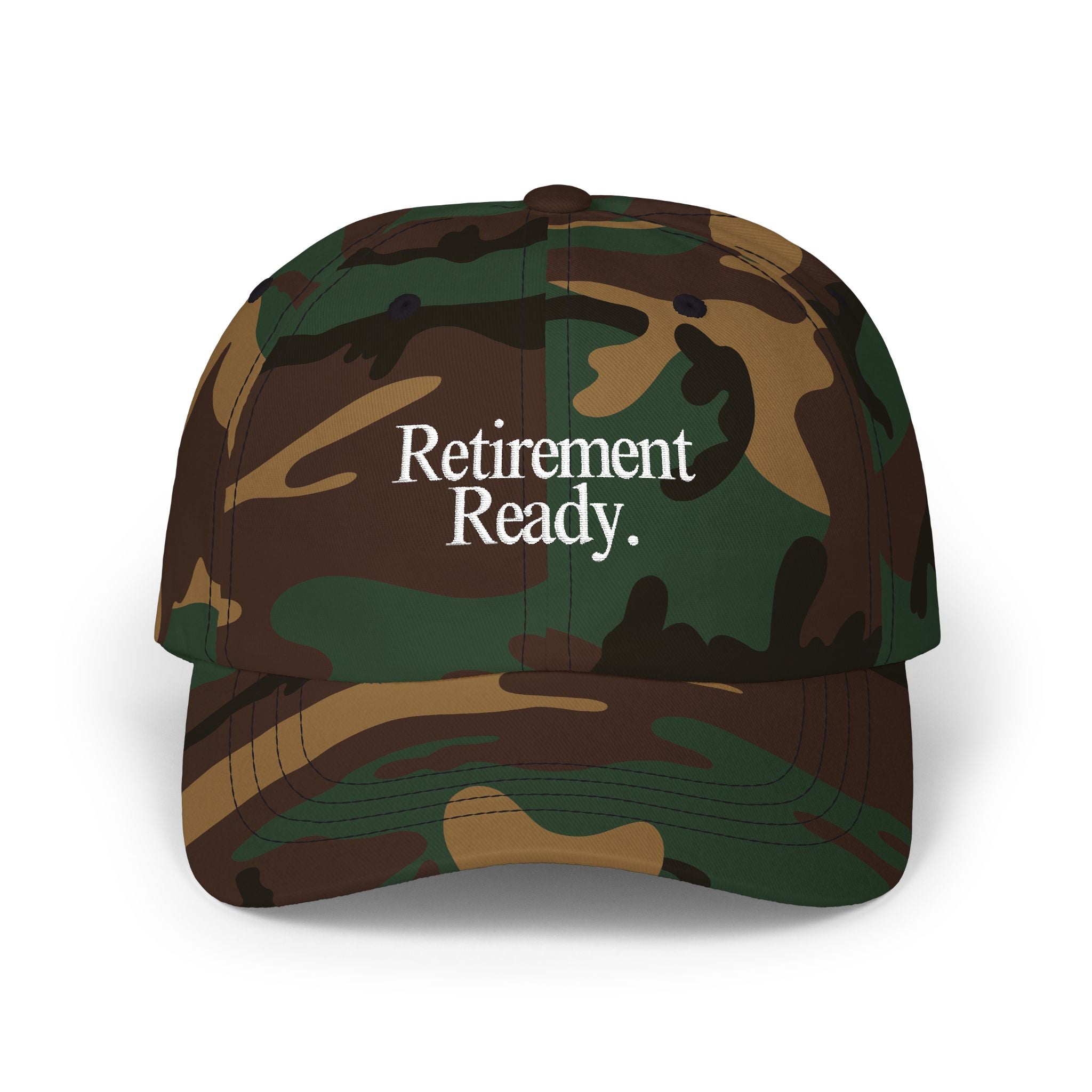 Retirement Ready - Embroidered Dad Hat