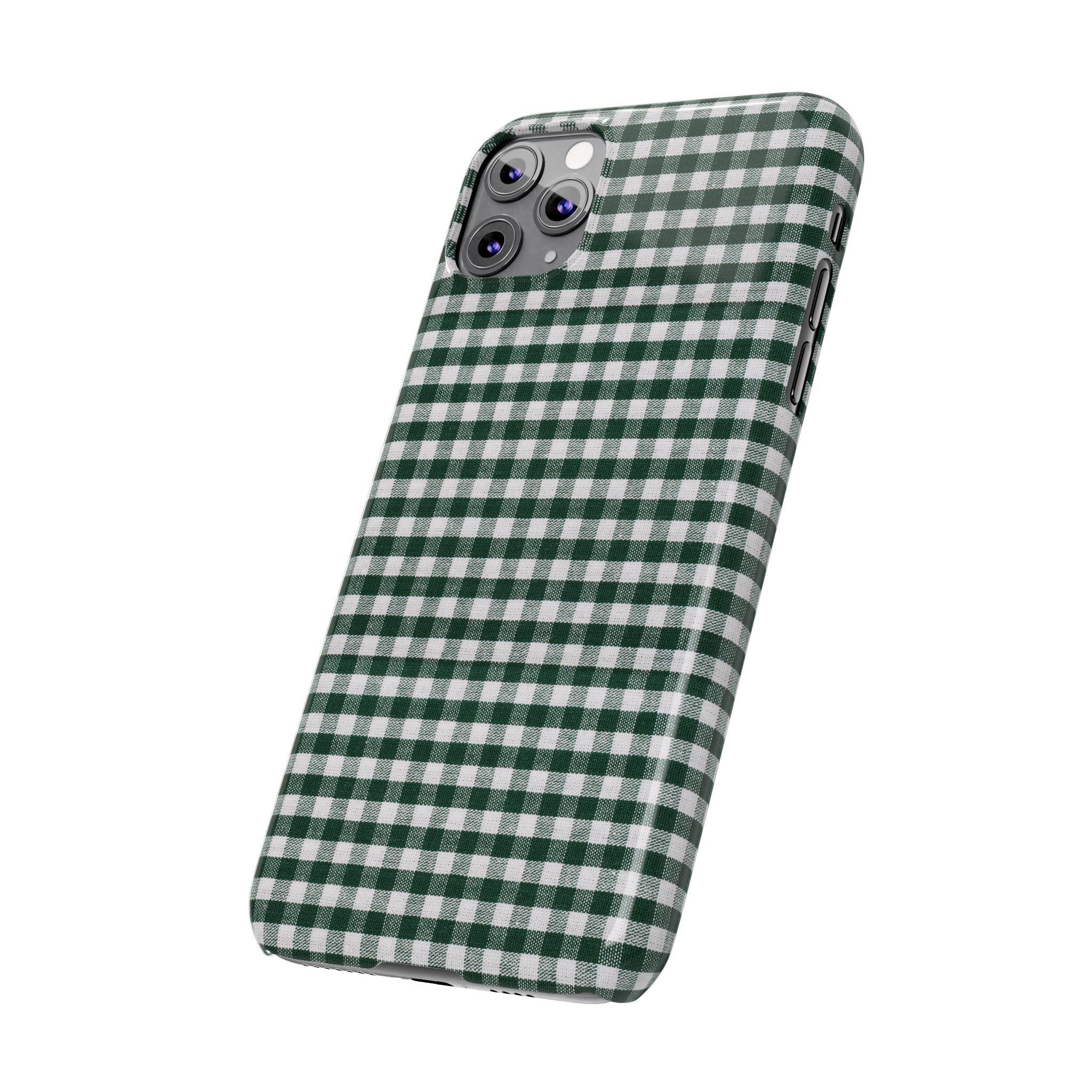 Plaid Season - Slim Phone Cases