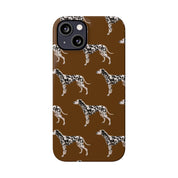 Dalmation - Slim Phone Cases