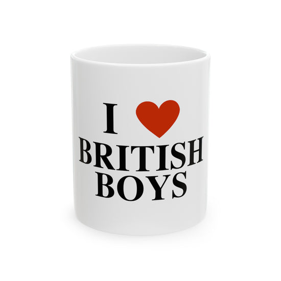 I <3 British Boys - Mug