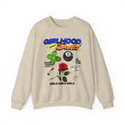 Girlhood over Dudes - Washed Crewneck