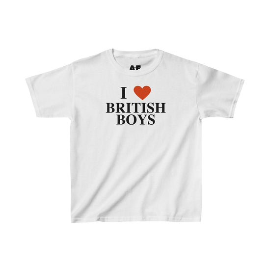 I heart the British - Baby Tee