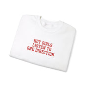 Hot girls listen to 1D - Crewneck