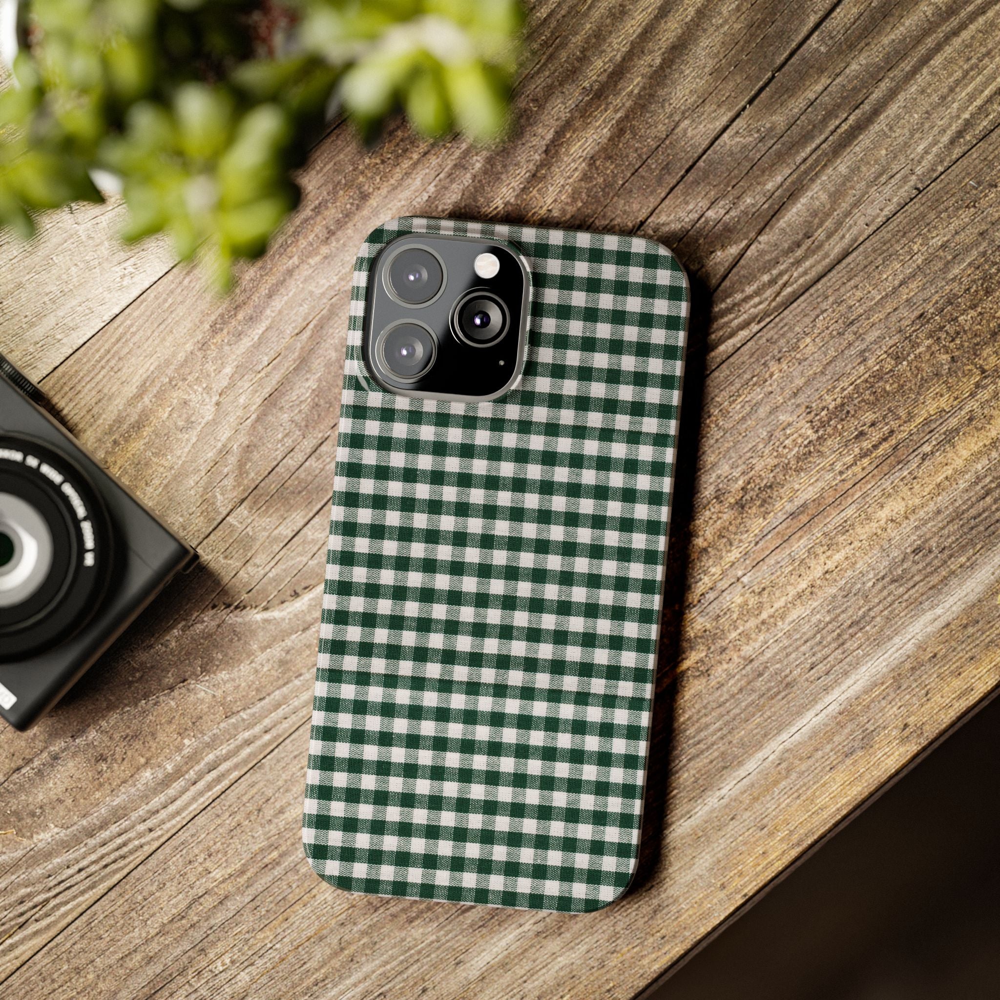 Plaid Season - Slim Phone Cases