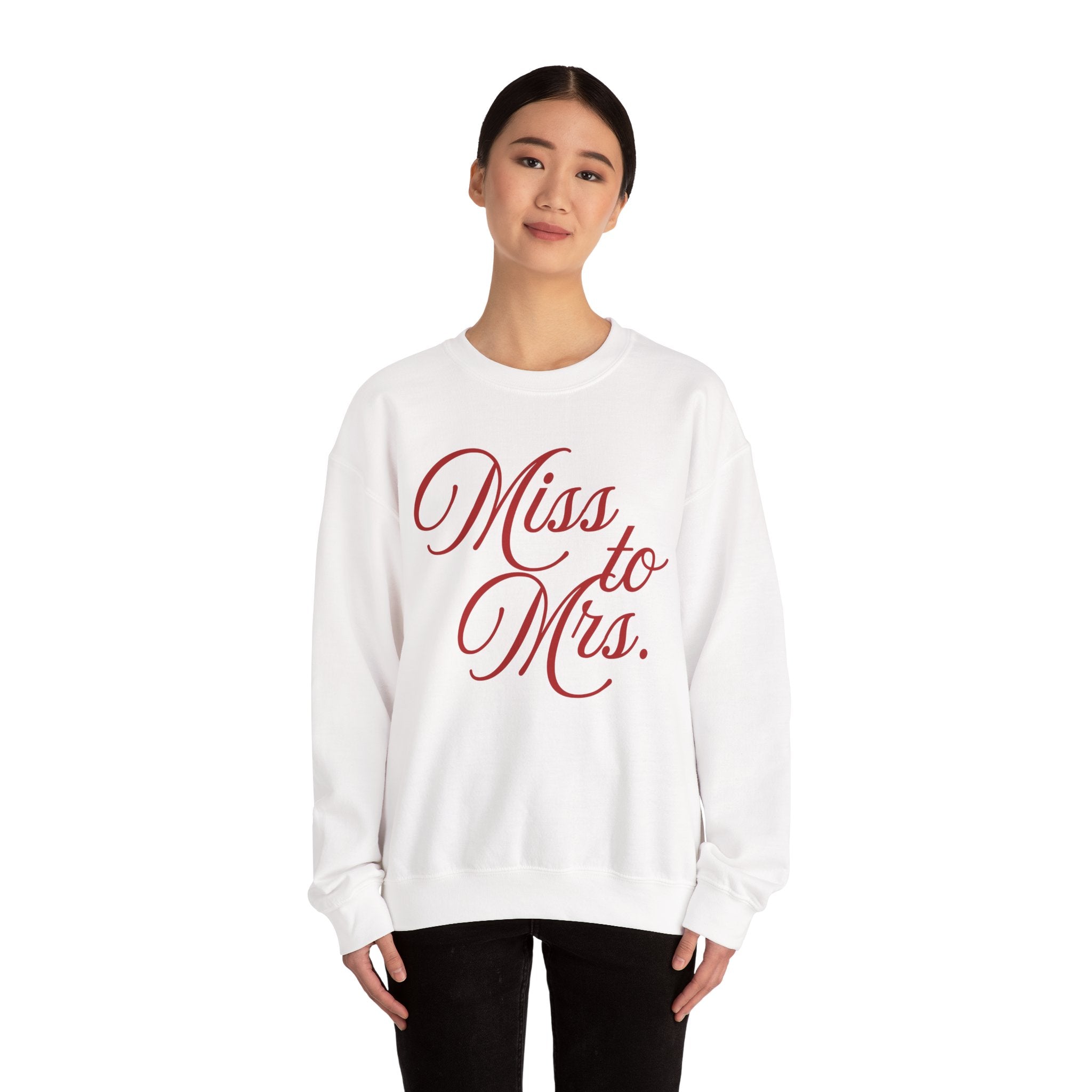 Miss to Mrs Sweatshirt for Women