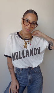 Hollanov Unisex Ringer Tee