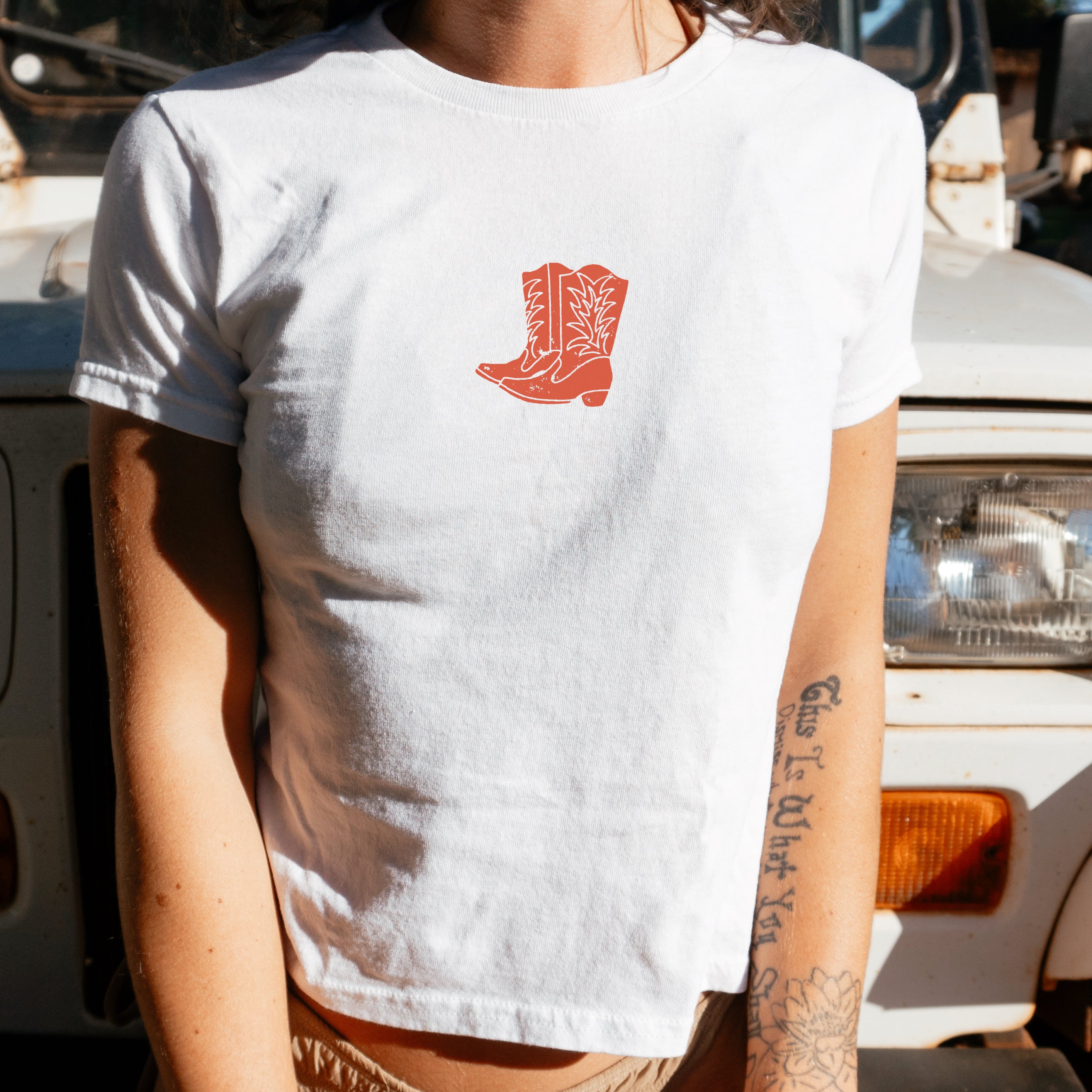 Cowboy Boots Tee 